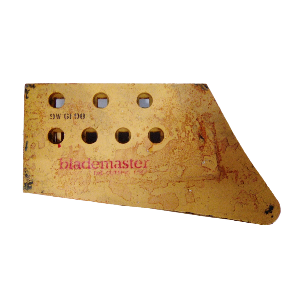 Contre lame de godet coin gauche reversible 7 trous en 7/8