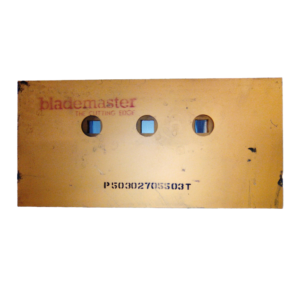 Contre lame de godet 3 trous en 1