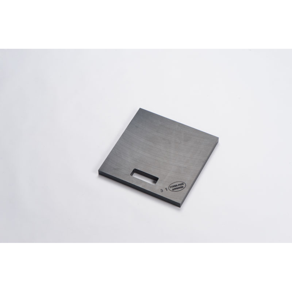 Plaque calage 400 x 400 x 40 6kg 10t LODAX