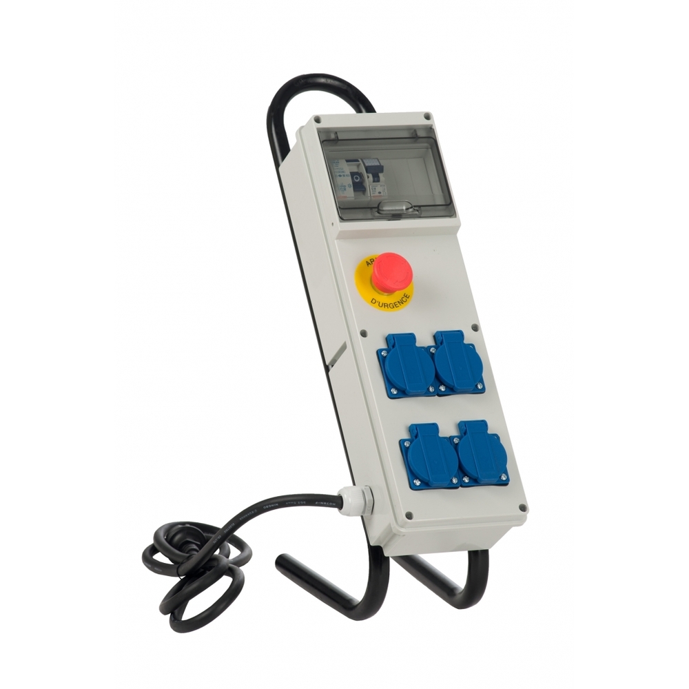 Coffret chantier 250V P17 IP66-CEBA-CC4AUP17IP66