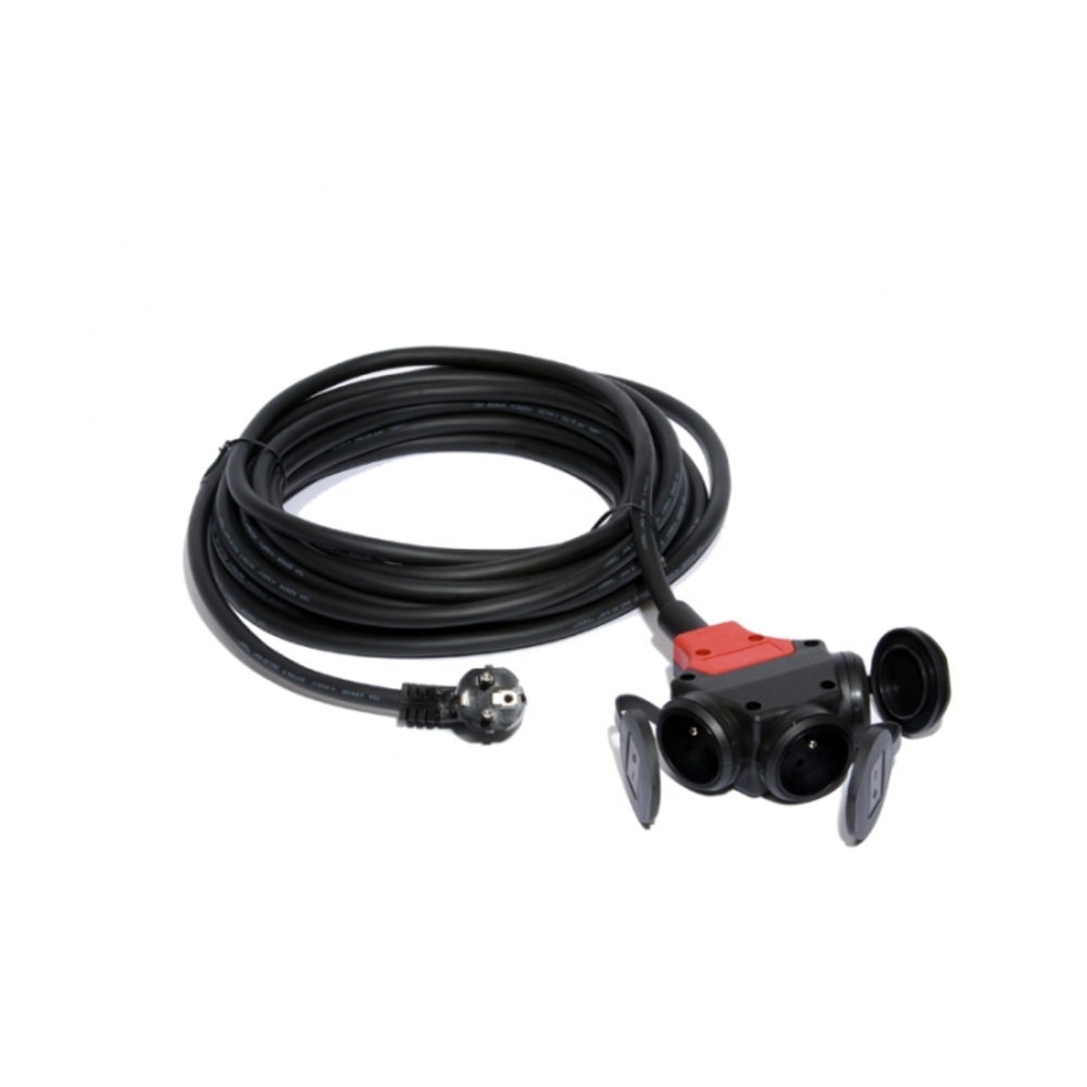 Prolongateur PRO 3 sorties 10m-CEBA-P10257T