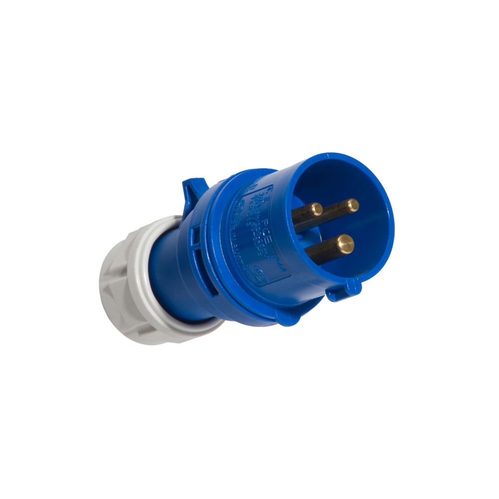 FICHE MÂLE CEBA 250V 2P+T 16A -P17M3B16T