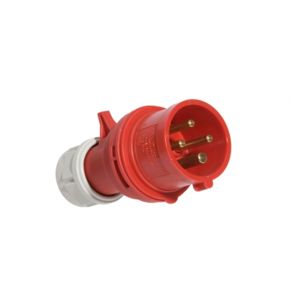 Fiche mâle 415V 3P+N+T 16A -CEBA-P17M5B16T