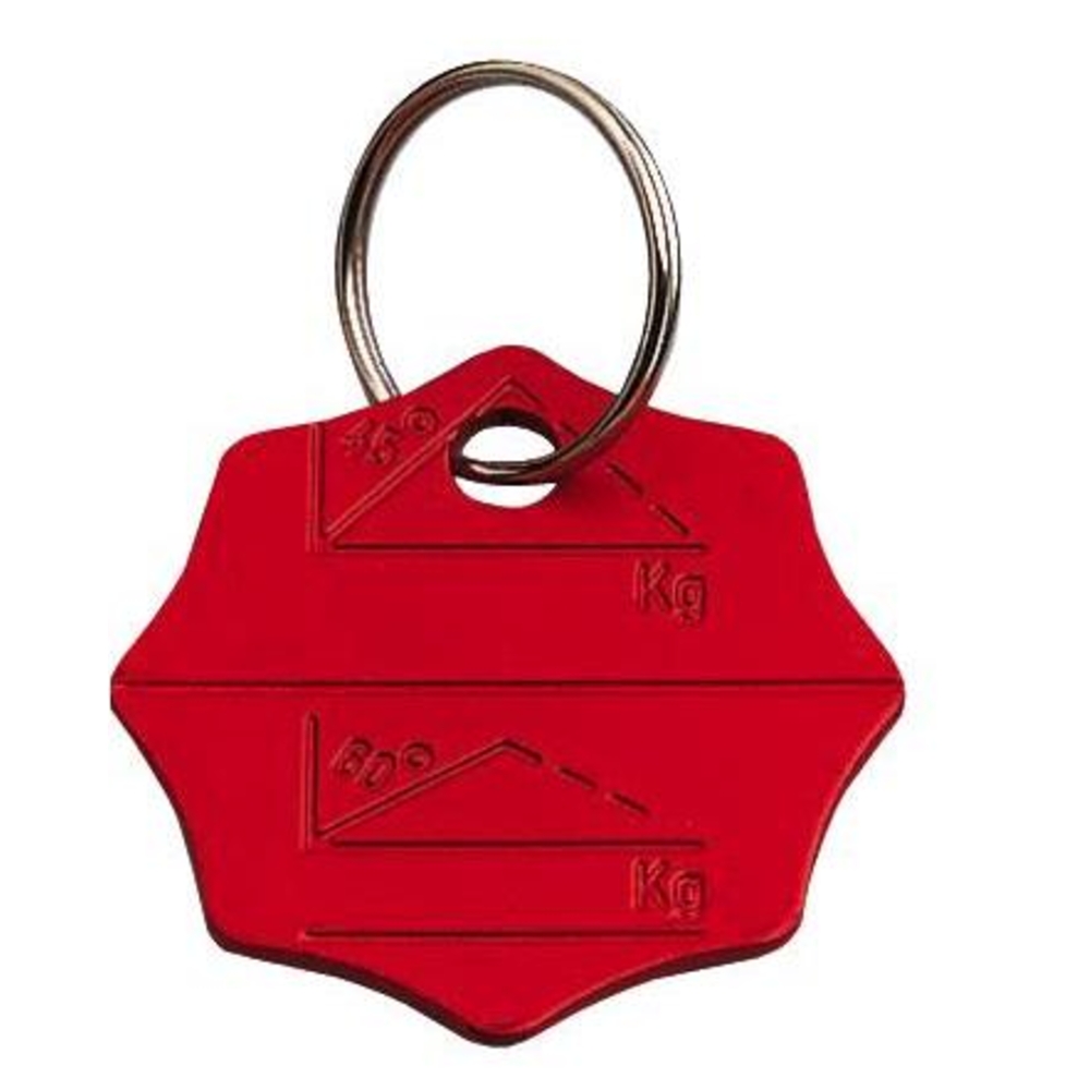 PLAQUE IDENTIFICATION POUR CHAINE 2 ET4 BRINS COBALTIX- MACPECH2