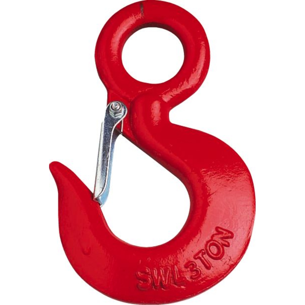 CROCHET A ŒIL + LINGUET DE SECURITE OL 2T COBALTIX -MCOOL2