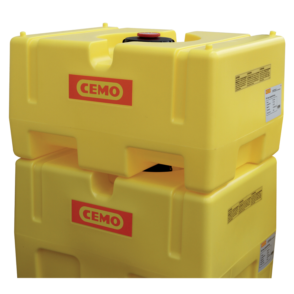 Cuve PE rectangulaire 125 CEMO - 10095