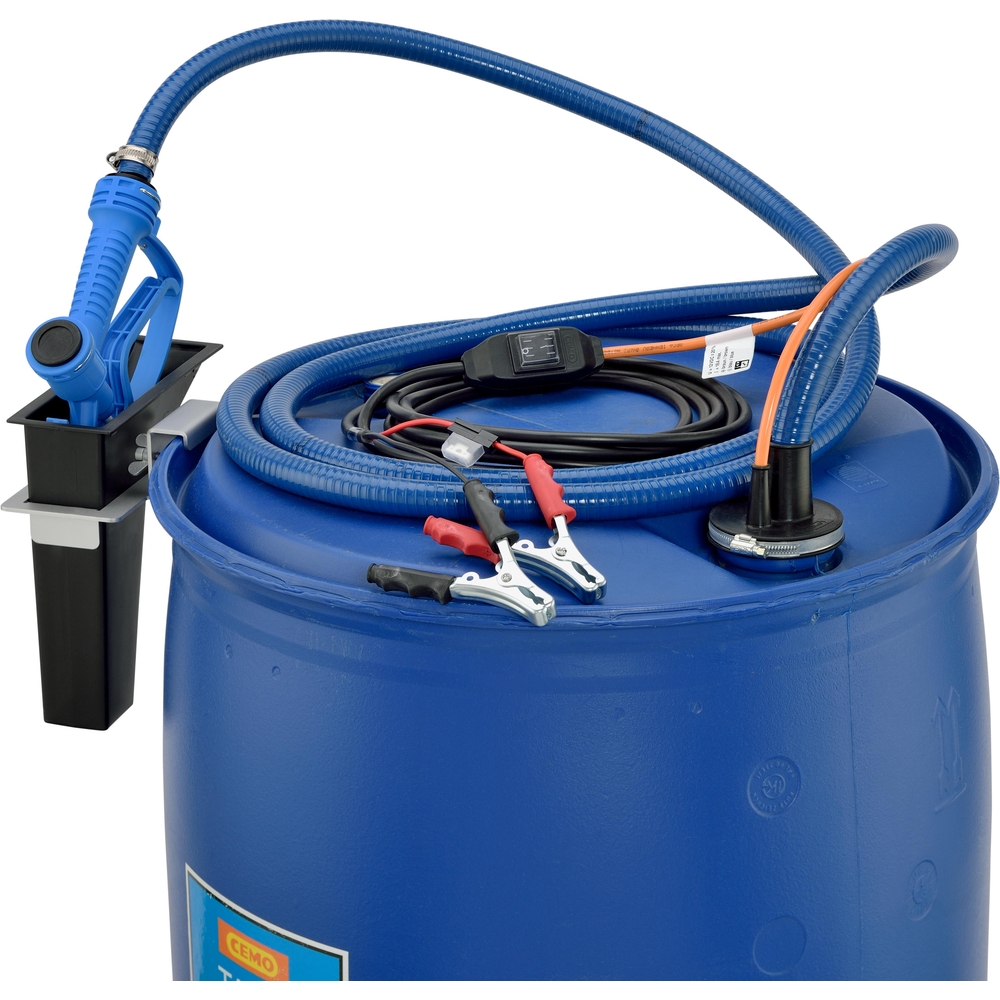 Pompe CENTRI SP30 12 V Universelle, pistolet simple en polypropylène et inox CEMO - 10490