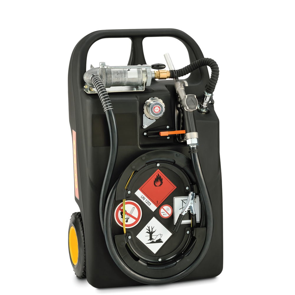 Caddy Ravitailleur essence 60, pompe manuelle, pistolet simple CEMO - 10507