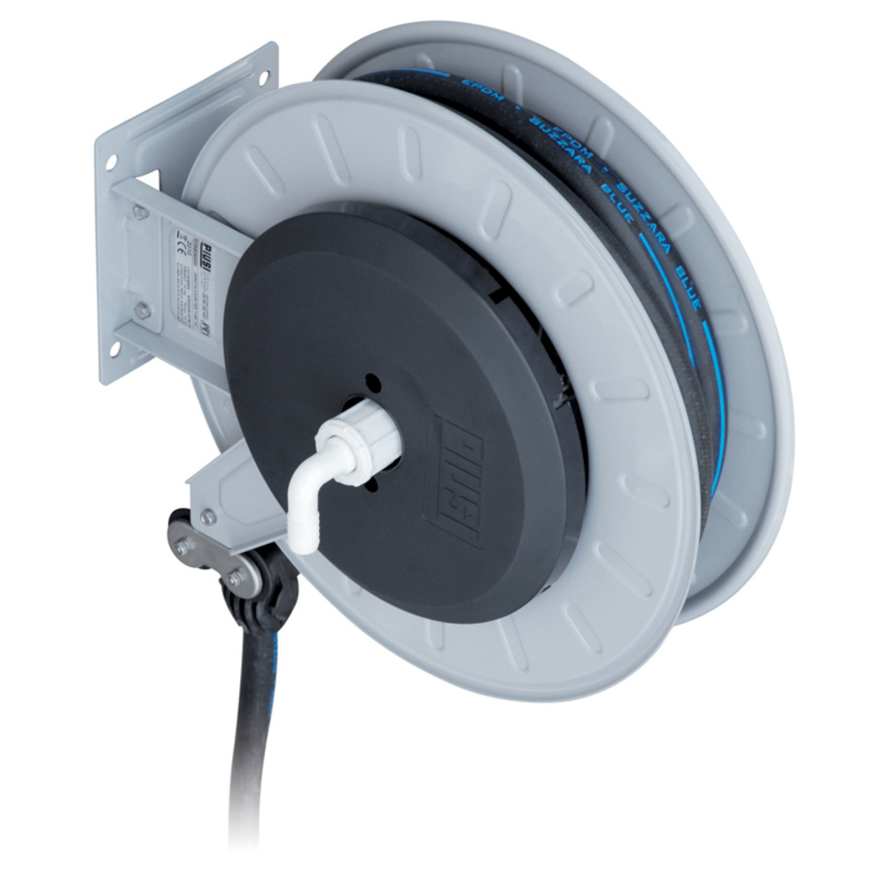 Enrouleur automatique carrosé ouvert pour AdBlue équipé de 8 m de flexible EPDM DN 19 CEMO - 10560