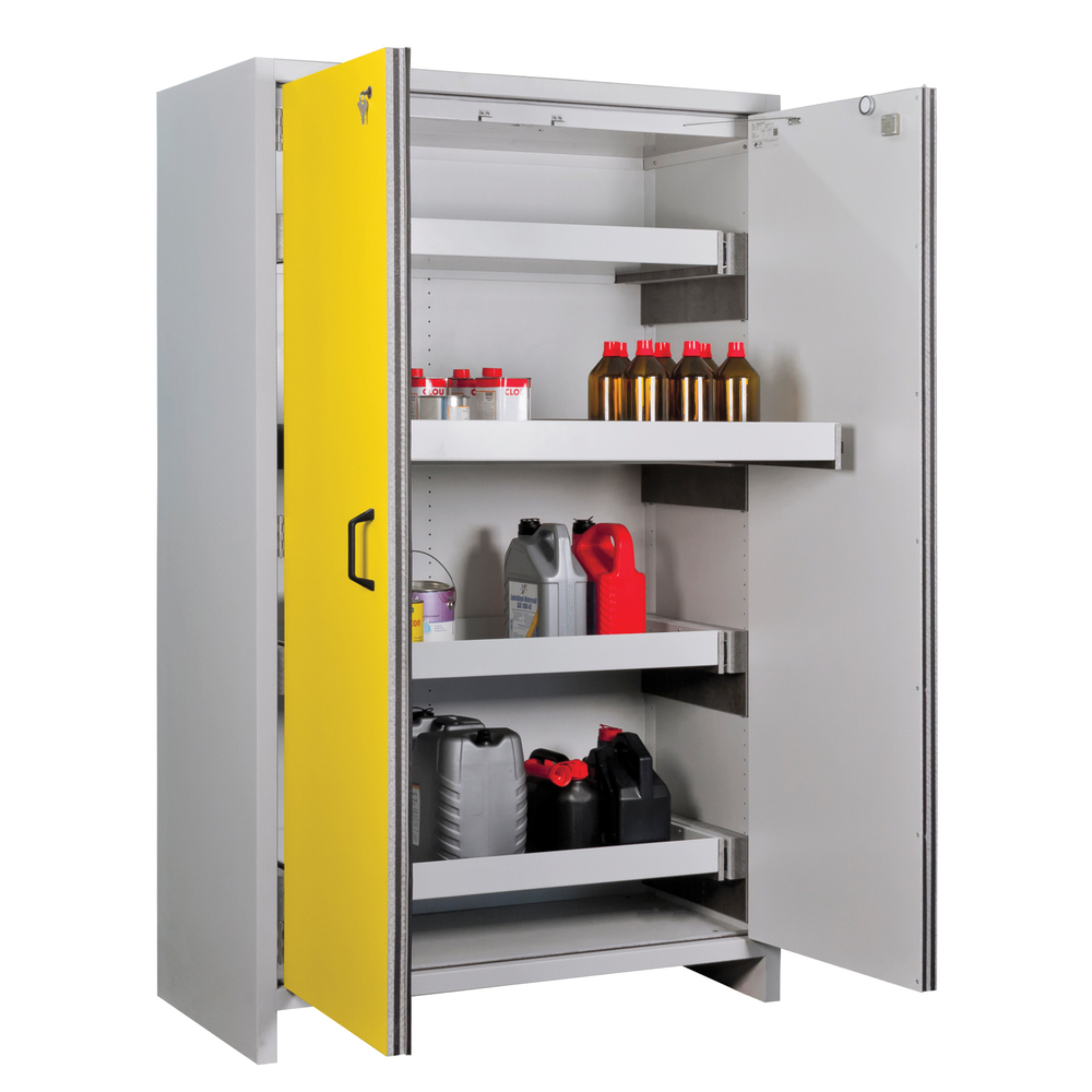 Armoire anti-feu 2 portes/4 tiroirs F30 CEMO - 10625