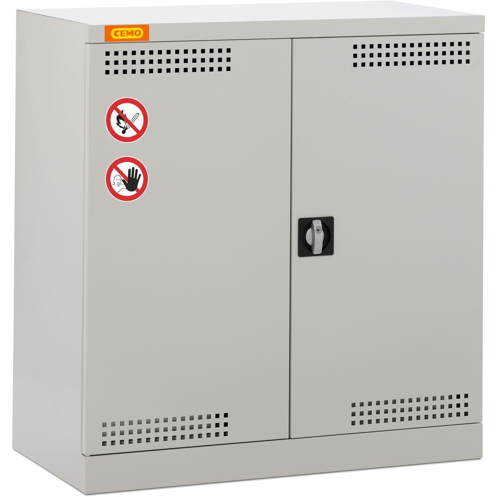 Armoire de SÛRETÉ basse 10/10, portes battantes CEMO - 11000