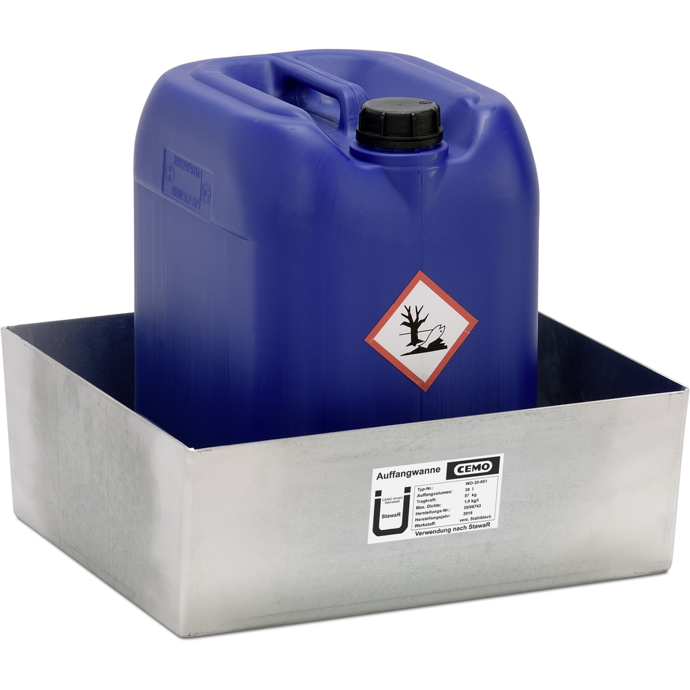 Bac acier Q30 CEMO - 11003