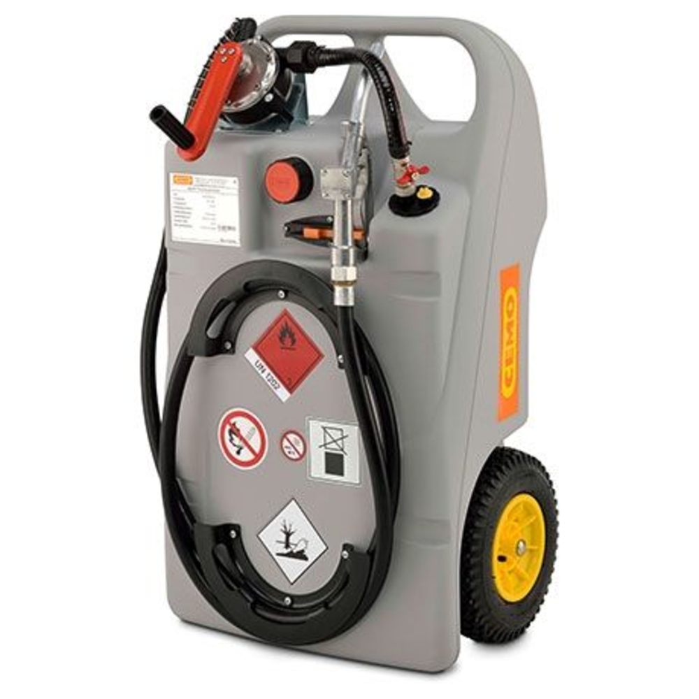 Caddy Ravitailleur gasoil 60, CENTRI SP30 12 V, pistolet automatique CEMO - 11133