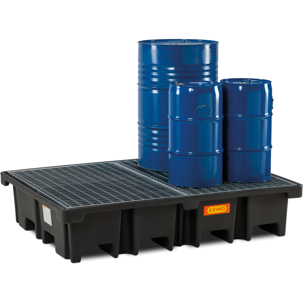 Bac PALETTE-PE 425/4, 2 x 120 x 80 CEMO - 11267