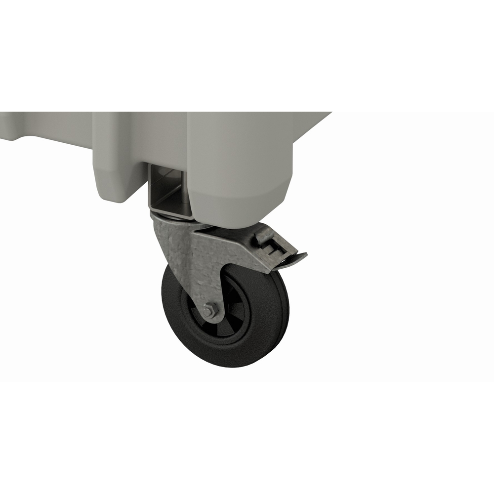 Kit roulettes pivotantes CEMBOX 400 (charge maxi 200 kg) CEMO - 11491