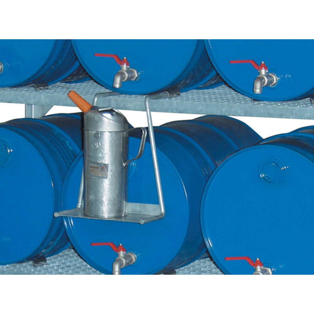 Support jerricane acier galvanisé rayonnages type 120/360/540 (variantes 1 et 3) CEMO - 5917