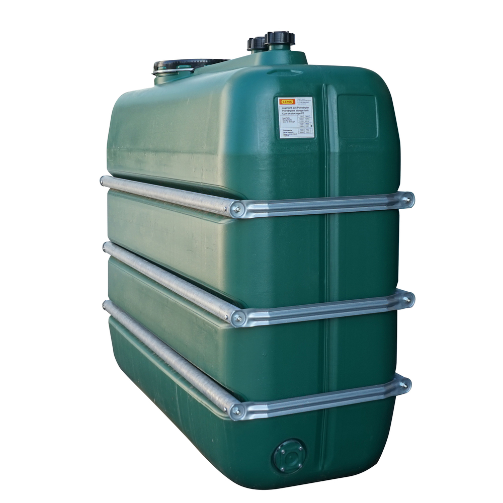 Cuves PE verticales 2000l pour eaux pluviales CEMO - 7651