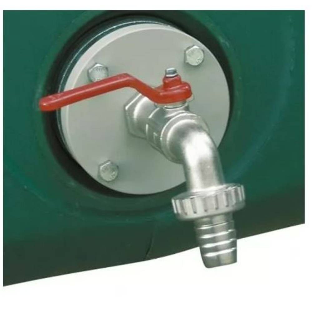 Bride avec robinet à boule 1