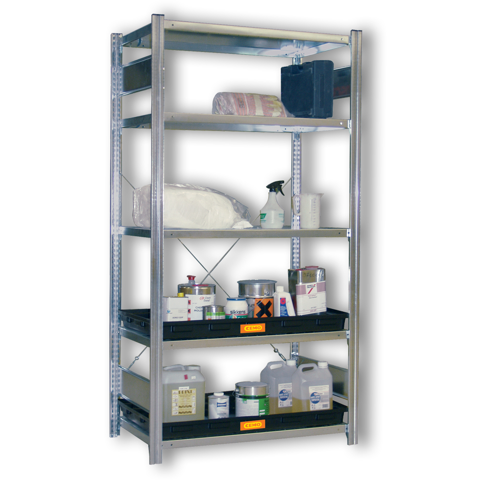 Étage non étanche en acier galvanisé CEMO - 8093