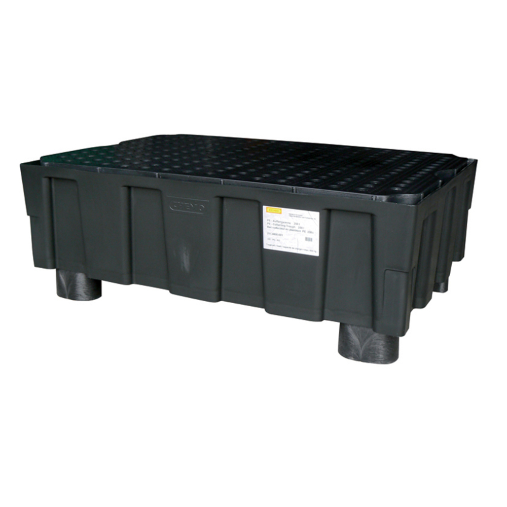 Bac EURO-PE avec 4 pieds CEMO - 8429