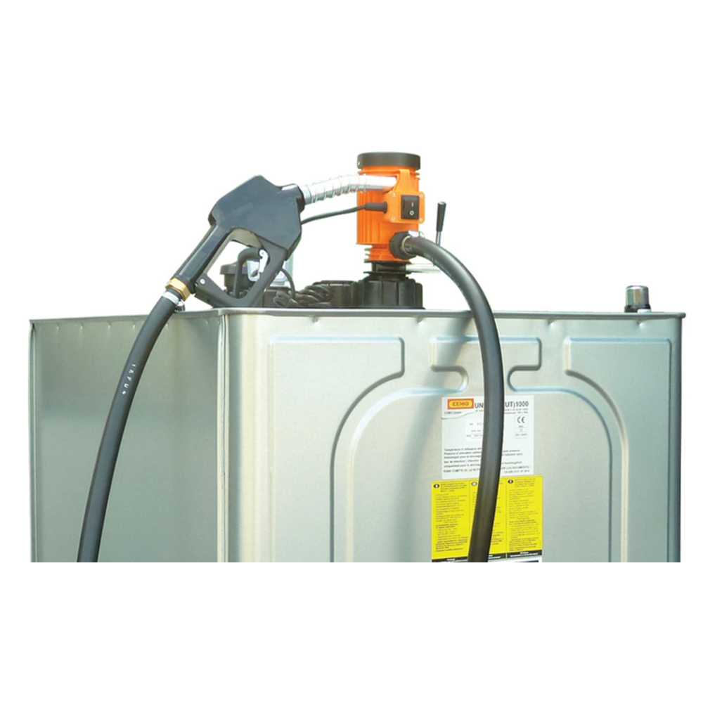 Pompe CENTRIMATIC 24 V avec pistolet automatique CEMO - 8643