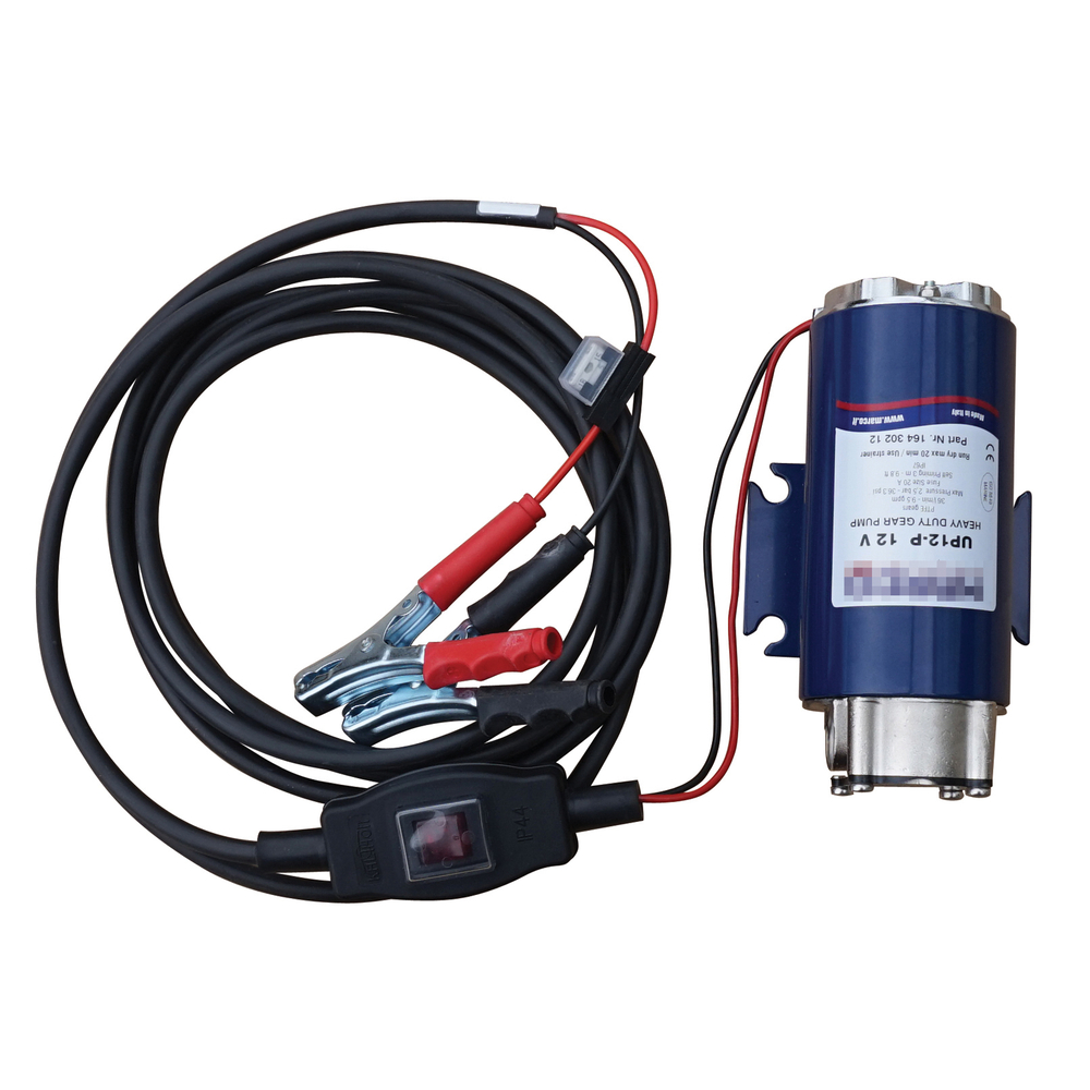 Groupe Motopompe 12 V, 20 A, débit 30 l/min, interrupteur de commande, 4 m de câble CEMO - 90670C