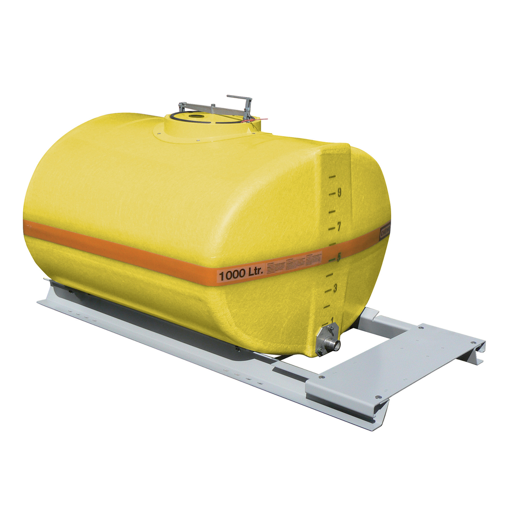 Cuve PFV ovale nue sur plateau 1 000 CEMO - 9560