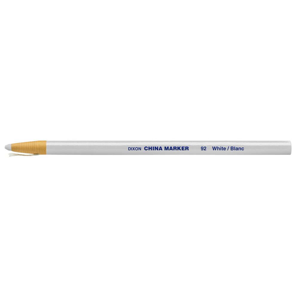 CRAYON CIRE INDUSTRIELLE LYRA BLANC EN ÉTUI DE 12 -163301