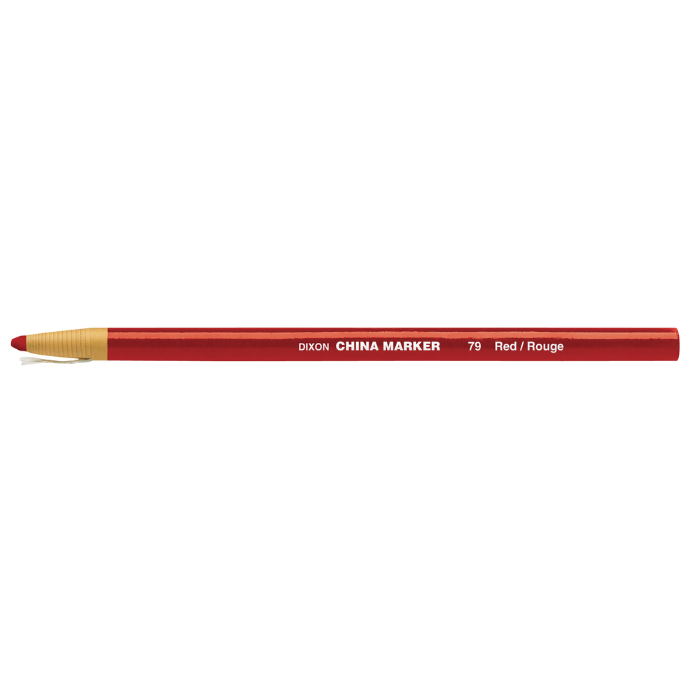 CRAYON CIRE INDUSTRIELLE LYRA ROUGE EN ÉTUI DE 12 -163302
