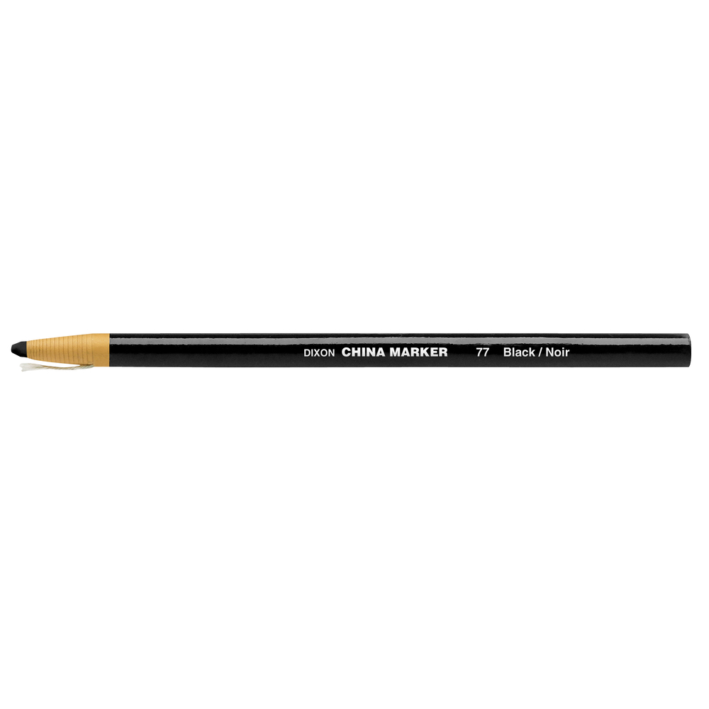 CRAYON CIRE INDUSTRIELLE LYRA NOIR EN ÉTUI DE 12 -163307