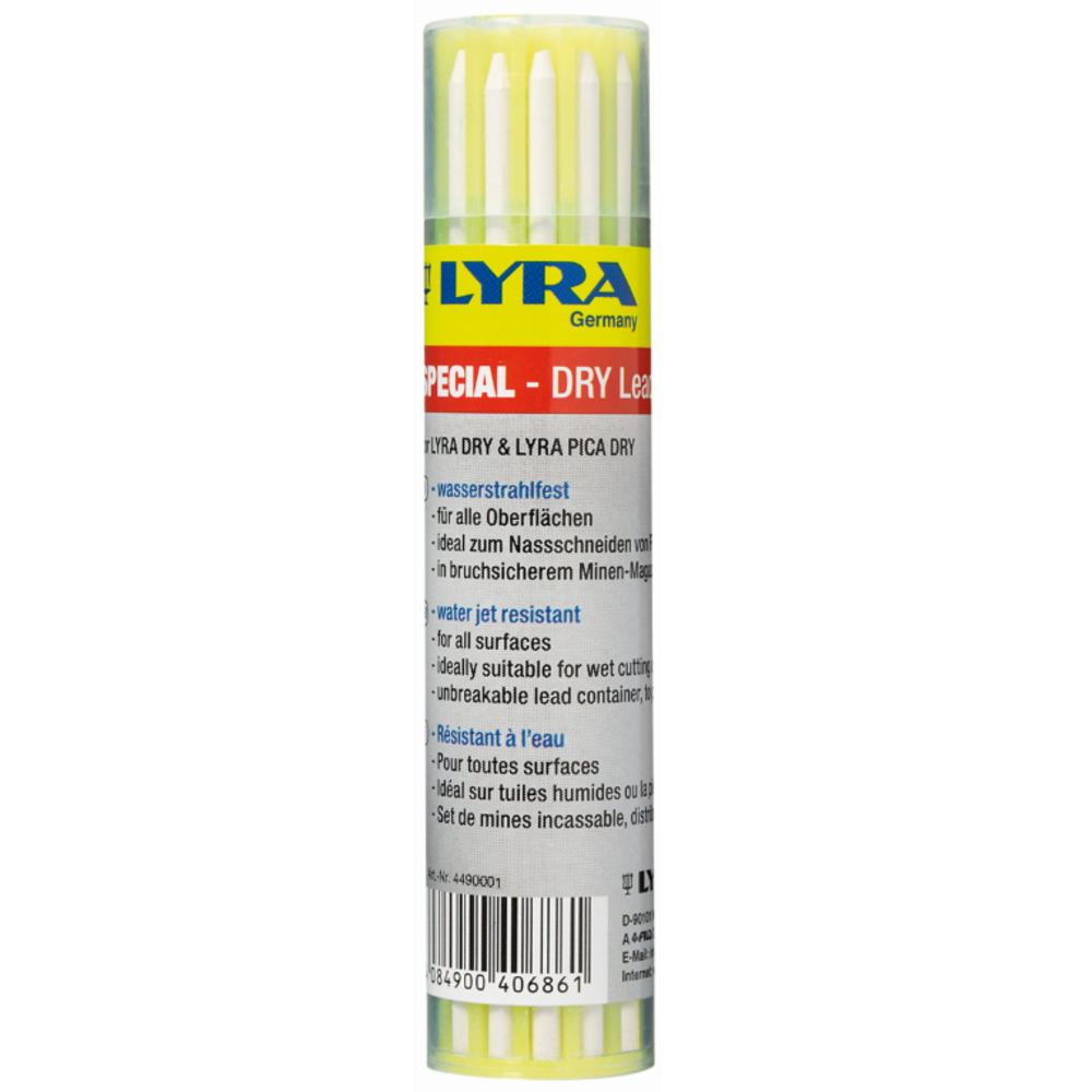 Etui 12 de Mines de Rechange LYRA DRY Spécial résistant à l'eau -4490001