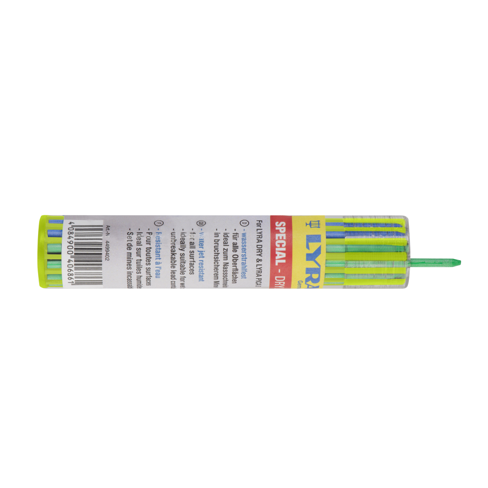 Etui de 12 Mines de Rechange LYRA DRY Spécial résistant à l'eau -4499402