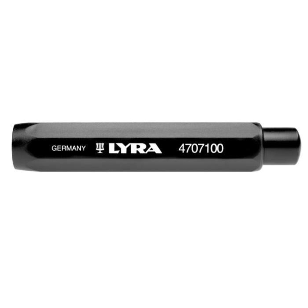 PORTE-CRAIE OCTOGONAL LYRA Ø 9.5-10 MM AVEC BAGUE DE SERRAGE PLASTIQUE - EN BOÎTE DE 20 -4707100
