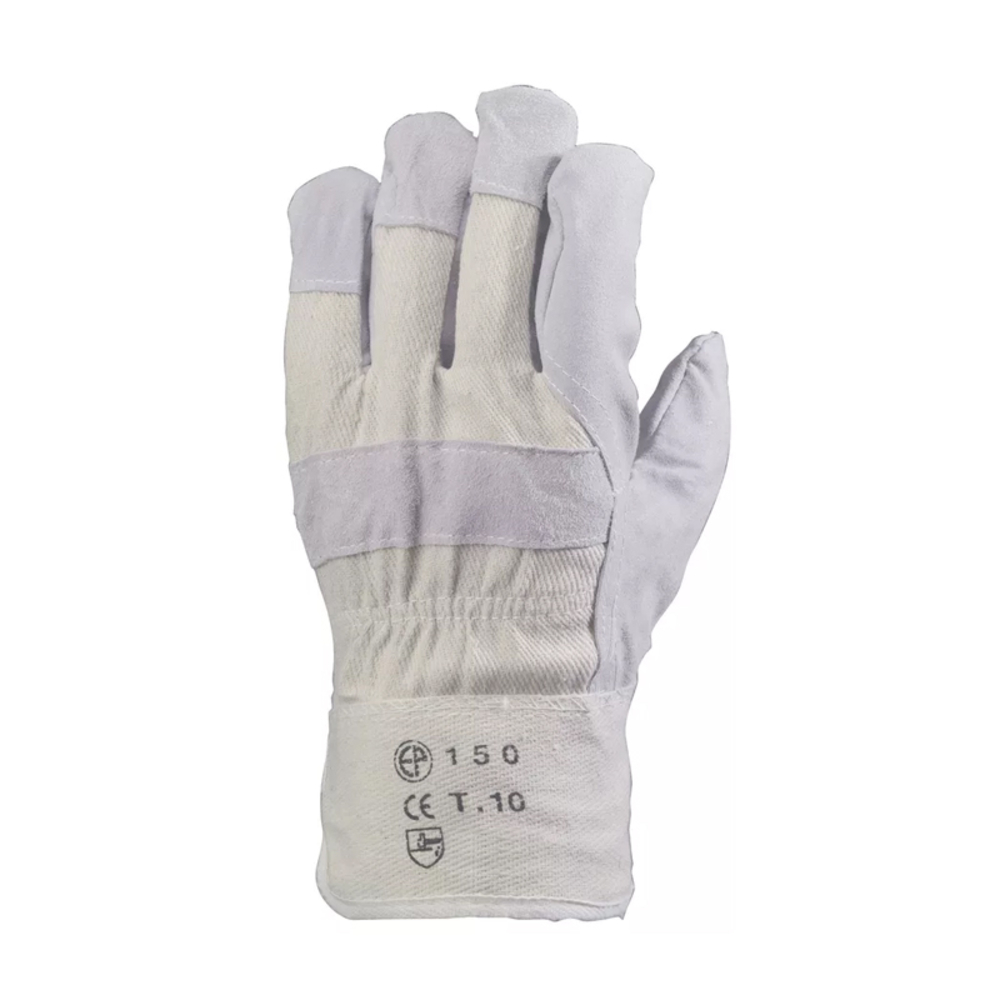 Gants docker EUROSTRONG 150 croûte vachette sup.blanc T10 - COVERGUARD - MO150