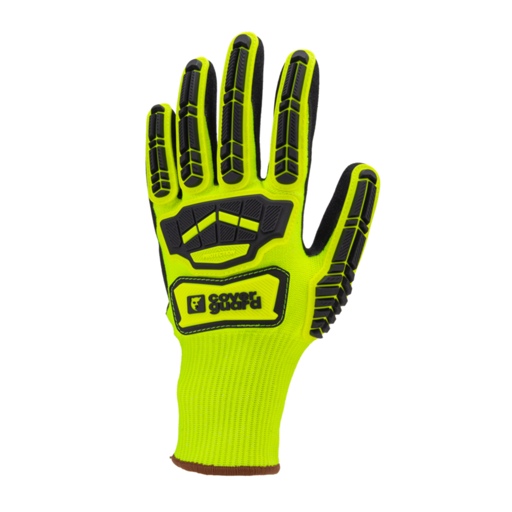 Gant EUROCUT IMPACT 100 noir/jaune - COVERGUARD - 1CHIC60