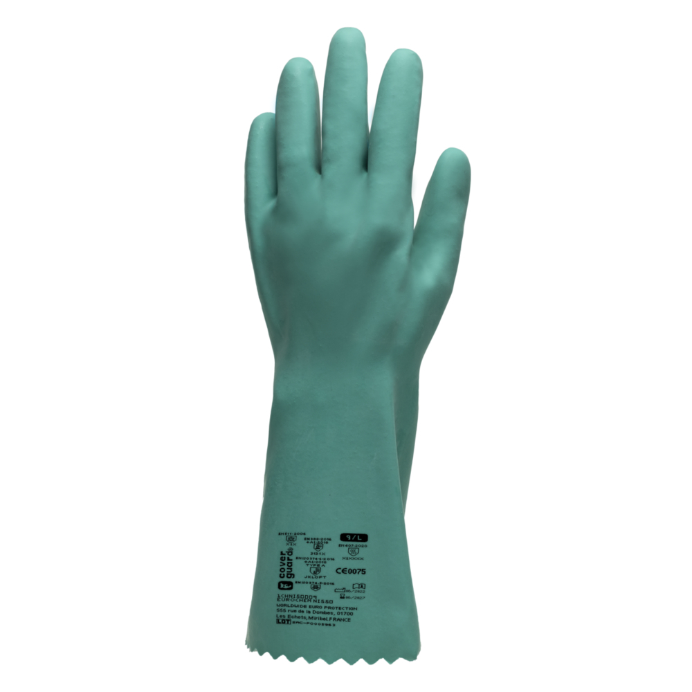 Gant EUROCHEM NI550 vert - COVERGUARD - 1CHNI50