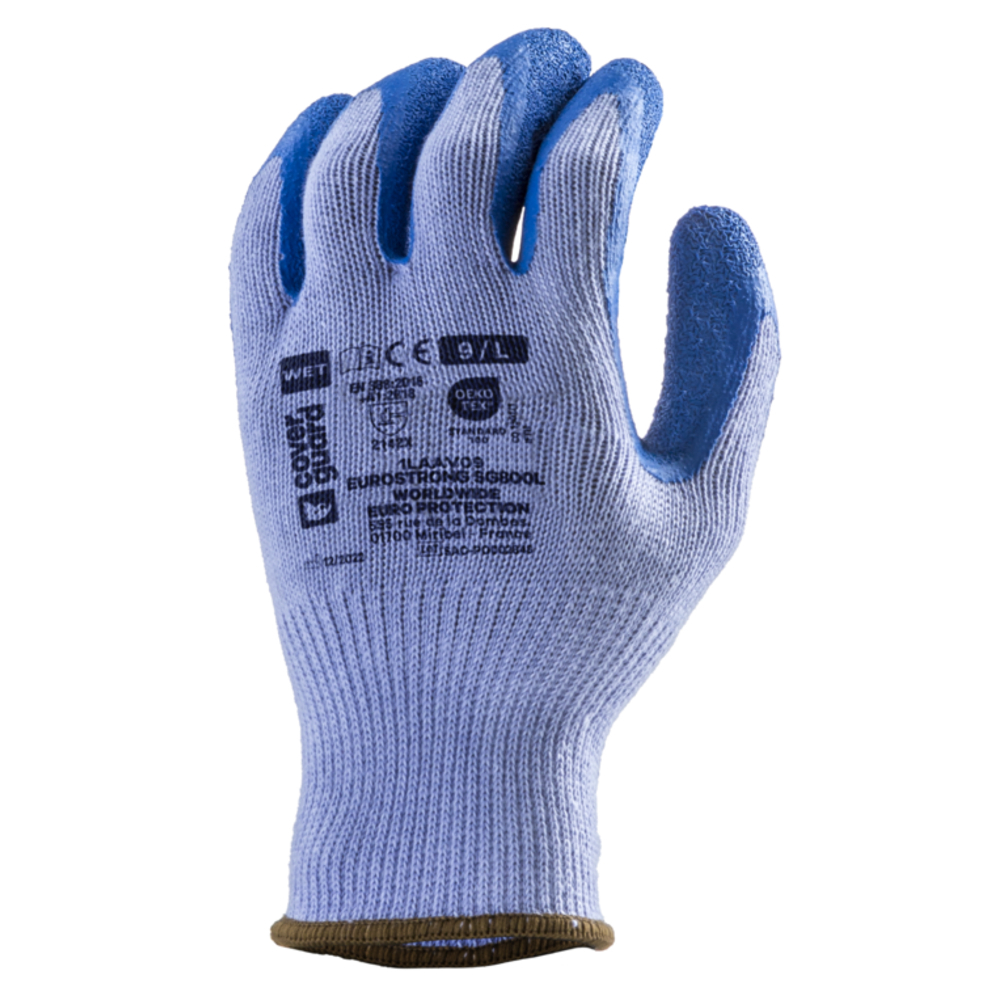 Gant EUROSTRONG SG800L Jauge 10 bleu - COVERGUARD - 1LAAV