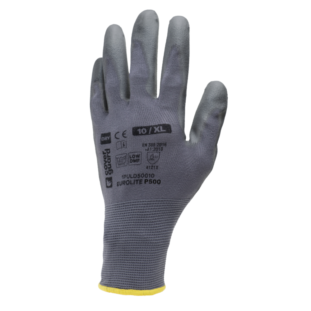 Gant EUROLITE P500 gris - COVERGUARD - 1PULD50