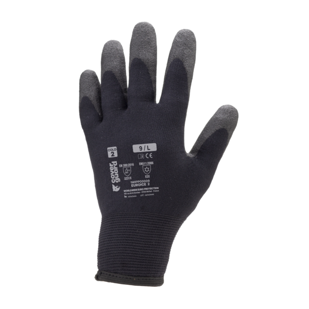 Gant EUROICE 2 noir - COVERGUARD - 1WIPP0