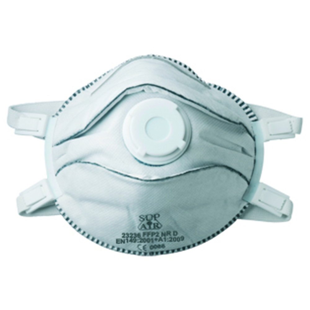 Masque coque MO23236 FFP2 NR D SL - Boîte de 5 pièces - COVERGUARD - 23236