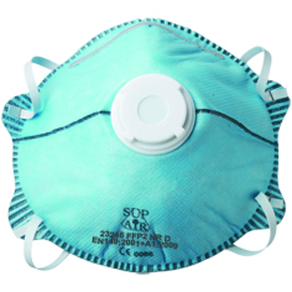 Masque coque MO23246 FFP2 NR D SL - Boîte de 10 pièces - COVERGUARD - 23246