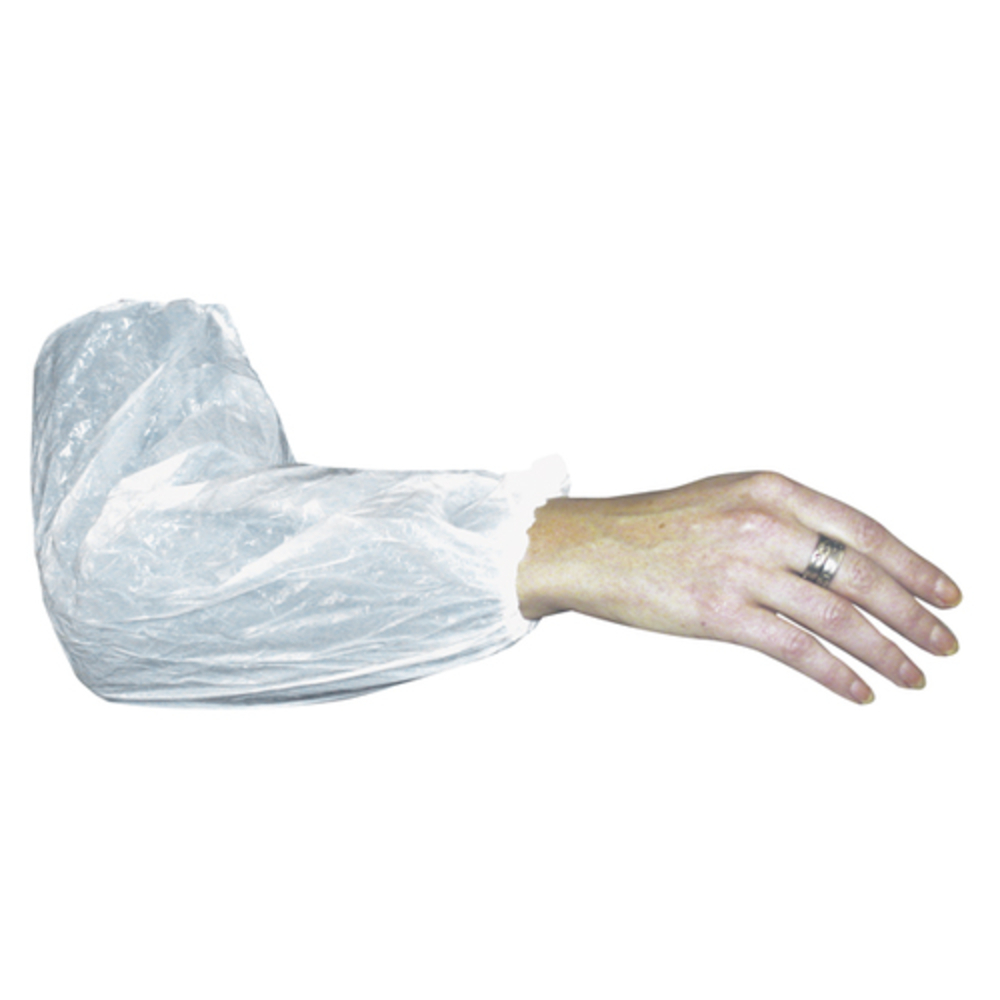 Manchette POLYETHYLENE SLEEVE blanc 40 cm - Lot de 100 - COVERGUARD - 45330