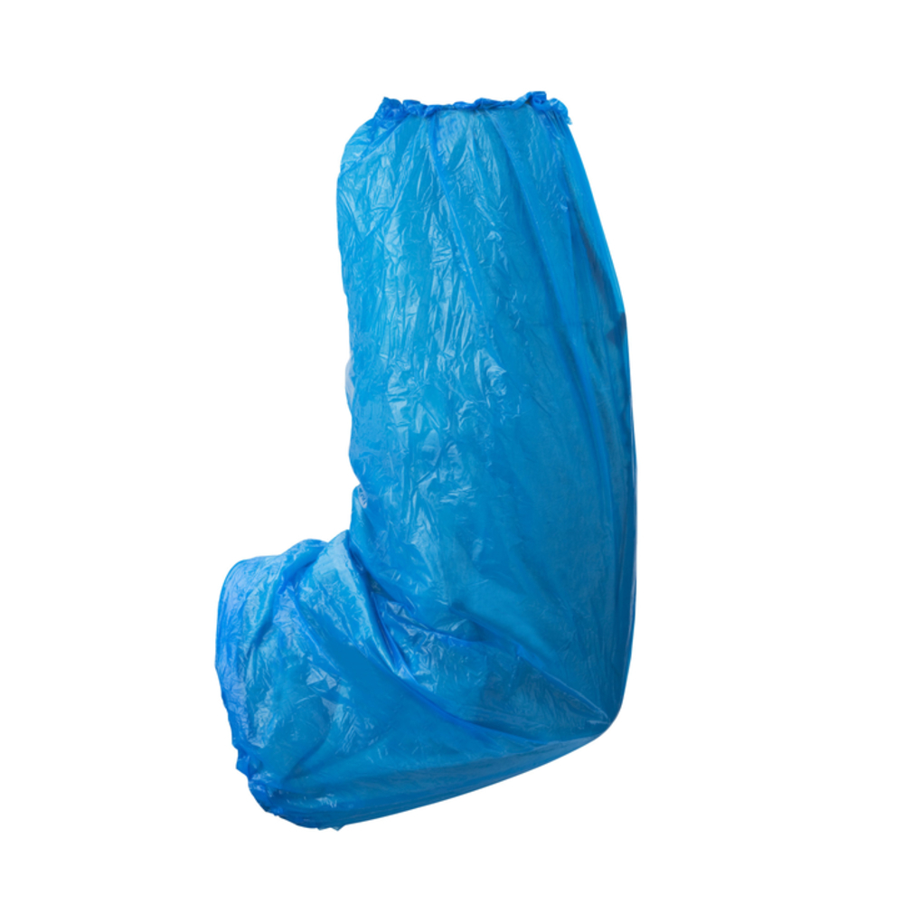 Manchette POLYETHYLENE SLEEVE bleu 40 cm - Lot de 100 - COVERGUARD - 45331