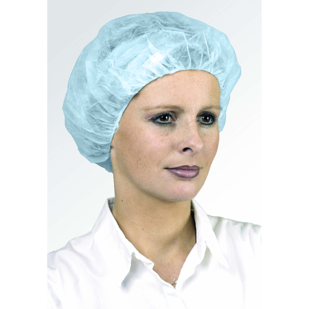 Charlotte ronde BOUFFANT CAP bleu ⌀53 cm - Lot de 100 - COVERGUARD - 45611