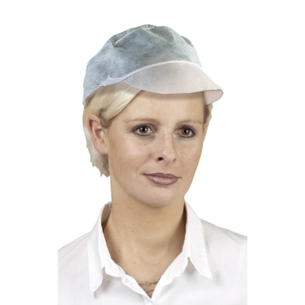 Casquette simple CAP blanc - Lot de 100 - COVERGUARD - 45645