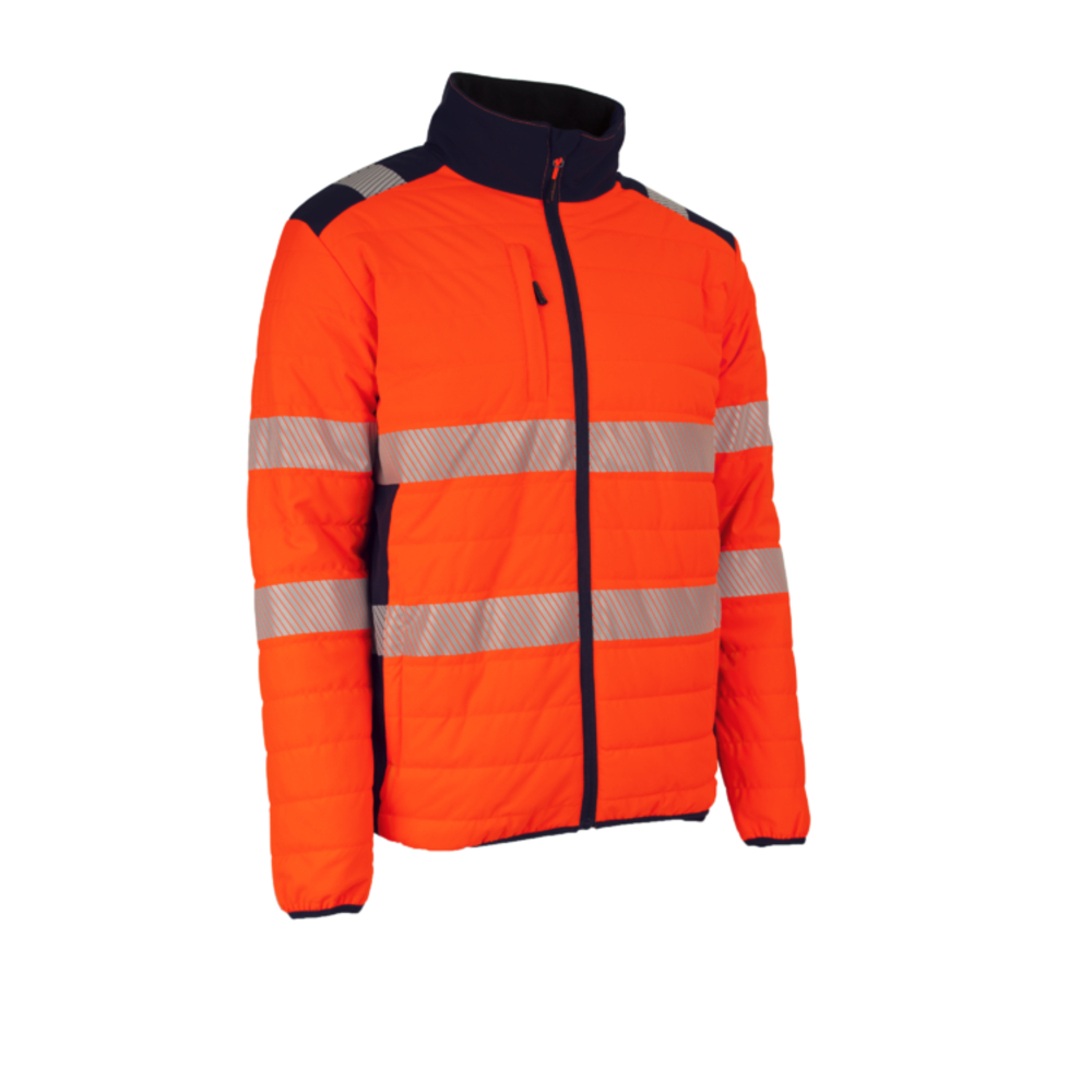 Veste thermique FLAKE bleu marine/orange - COVERGUARD - 5FLA170
