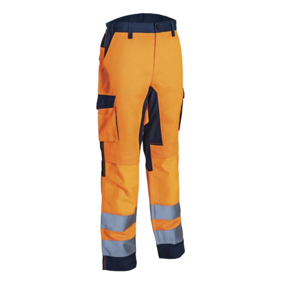 Pantalon HIBANA bleu marine/orange - COVERGUARD - 5HBA17
