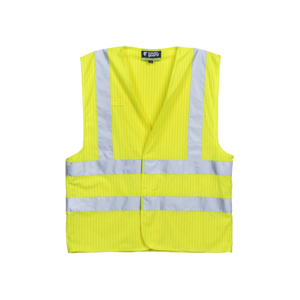 Gilet HODER jaune fluo haute visibilité - COVERGUARD - 5HOD16000L