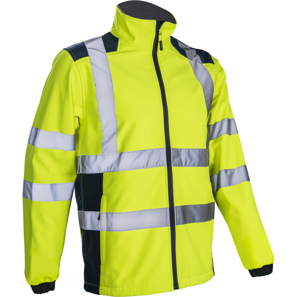 Veste Softshell KANPA bleu marine/jaune - COVERGUARD - 5KPA16
