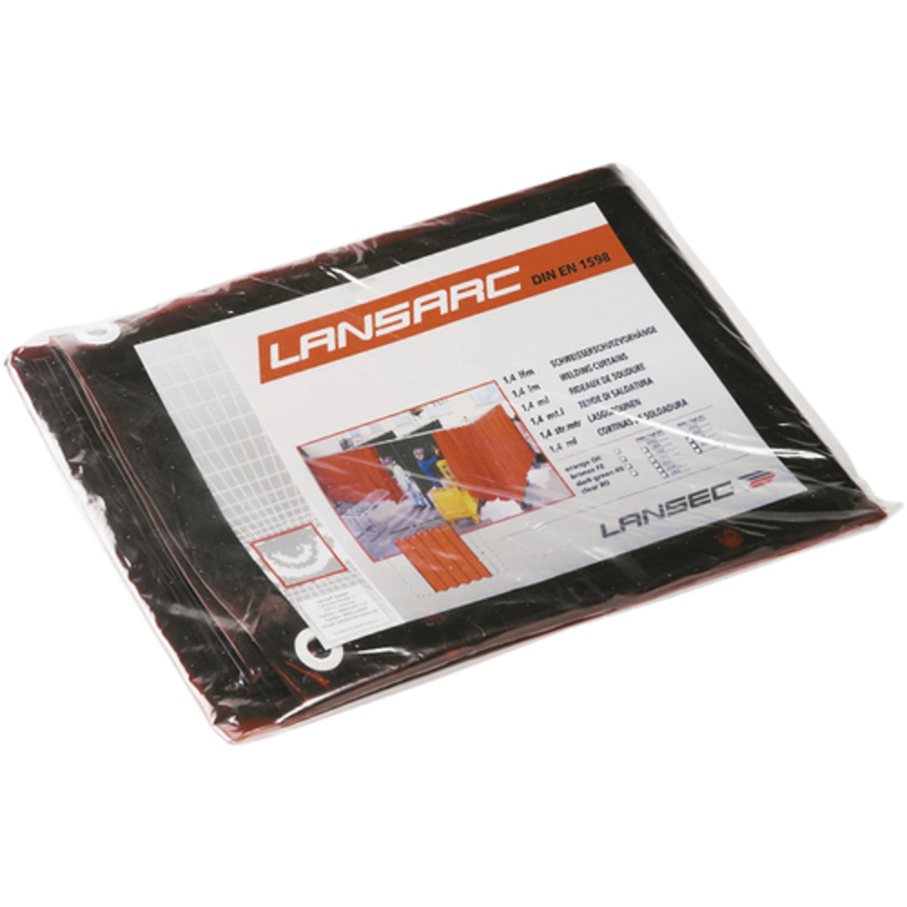 Rideau de rechange pour portant 3 volets LANSARC orange - COVERGUARD - 66918